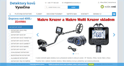 Desktop Screenshot of detektoryvysocina.cz